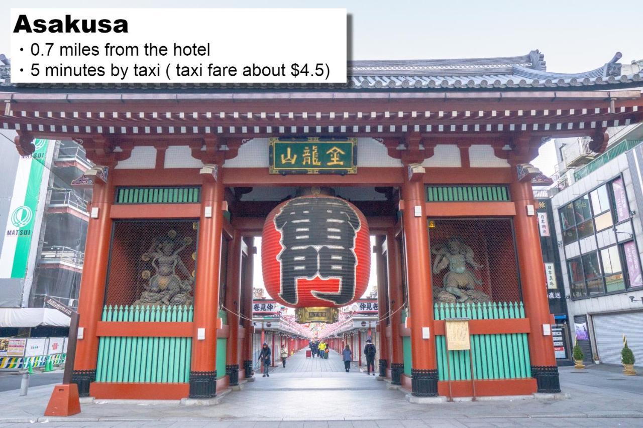 Hotel Monday Asakusa Tóquio Exterior foto